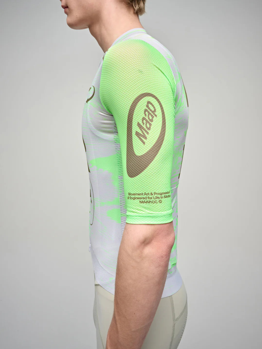 Maap Men's Chroma Pro Air Jersey 3.0 Radtrikot Lime Crush