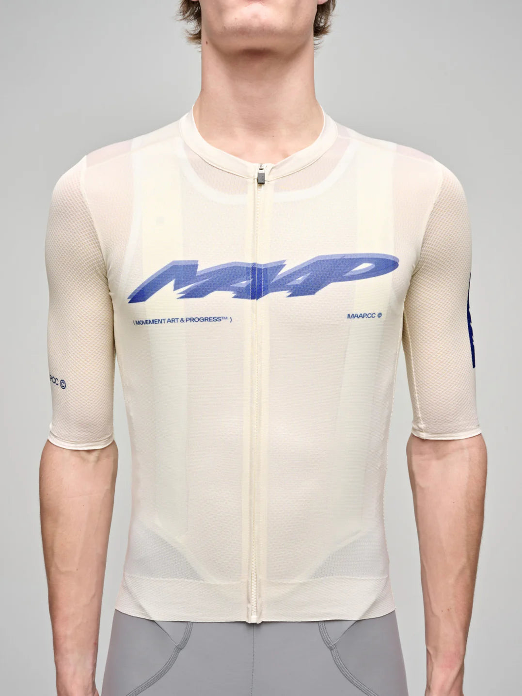 Maap Men's Blaze Pro Air Jersey 3.0 Radtrikot Vanilla