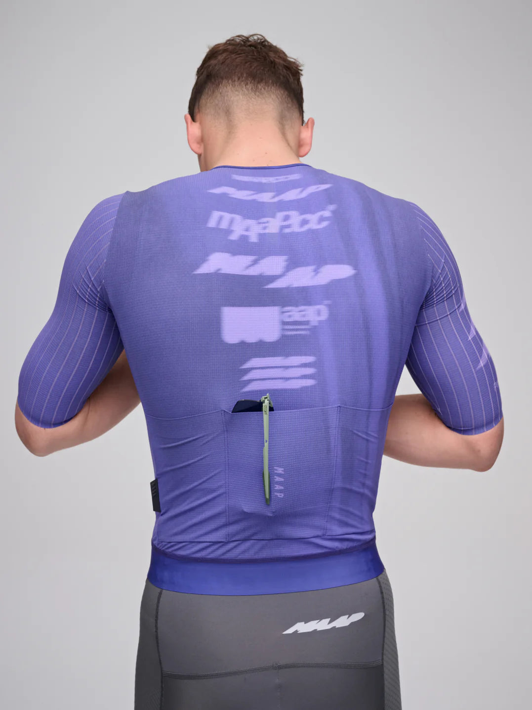 Maap Men's Pro Aero Jersey Radtrikot Cosmic Purple