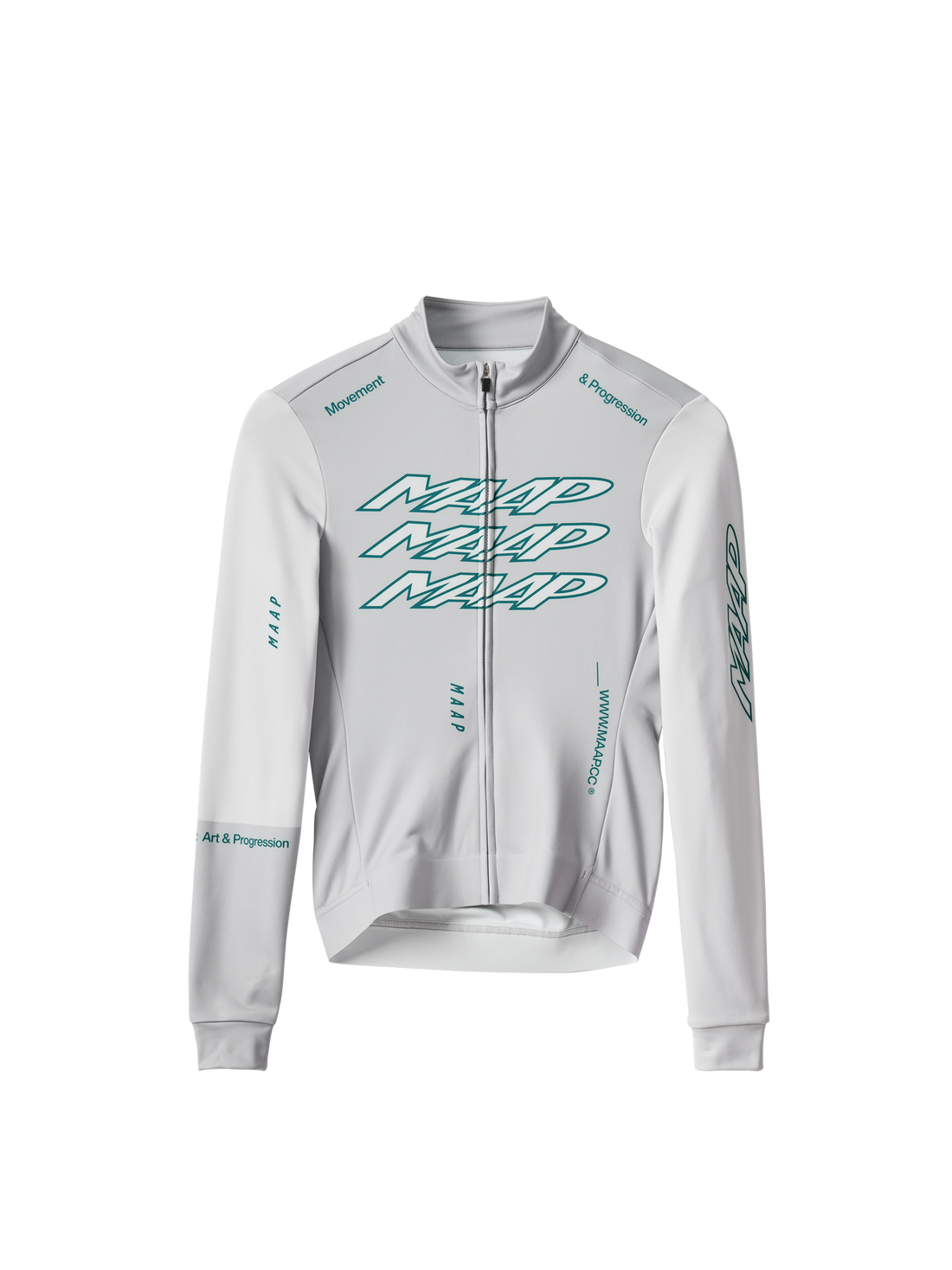 Maap Men's Pulse Thermal Long Sleeve Jersey Radtrikot langarm Flint