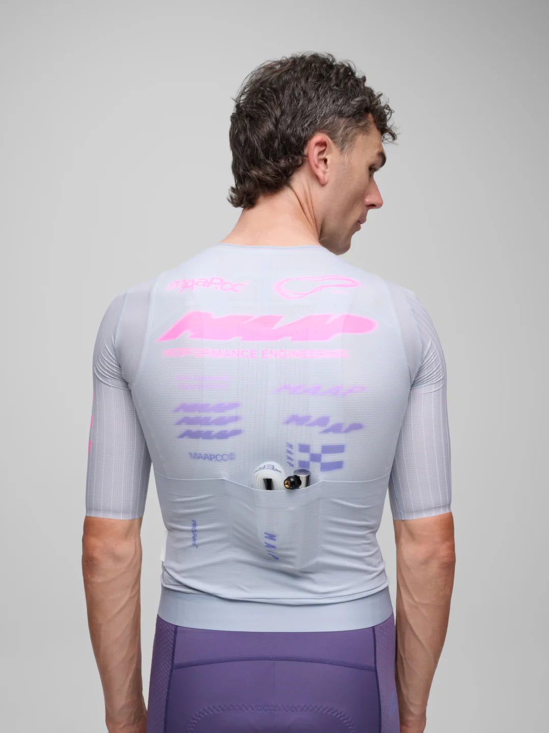 Maap Men's Beta Pro Aero Jersey Radtrikot Xenon Purple