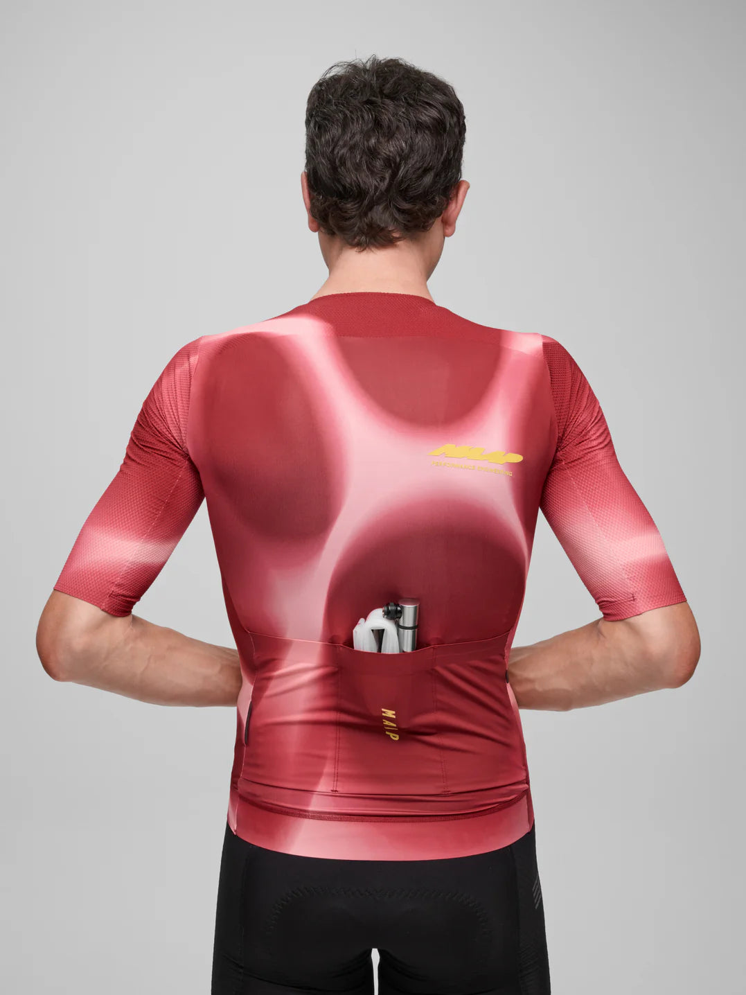 Maap Men's Void Pro Race Jersey Radtrikot Crimson Dusk