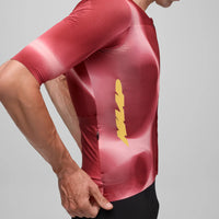 Maap Men's Void Pro Race Jersey Radtrikot Crimson Dusk