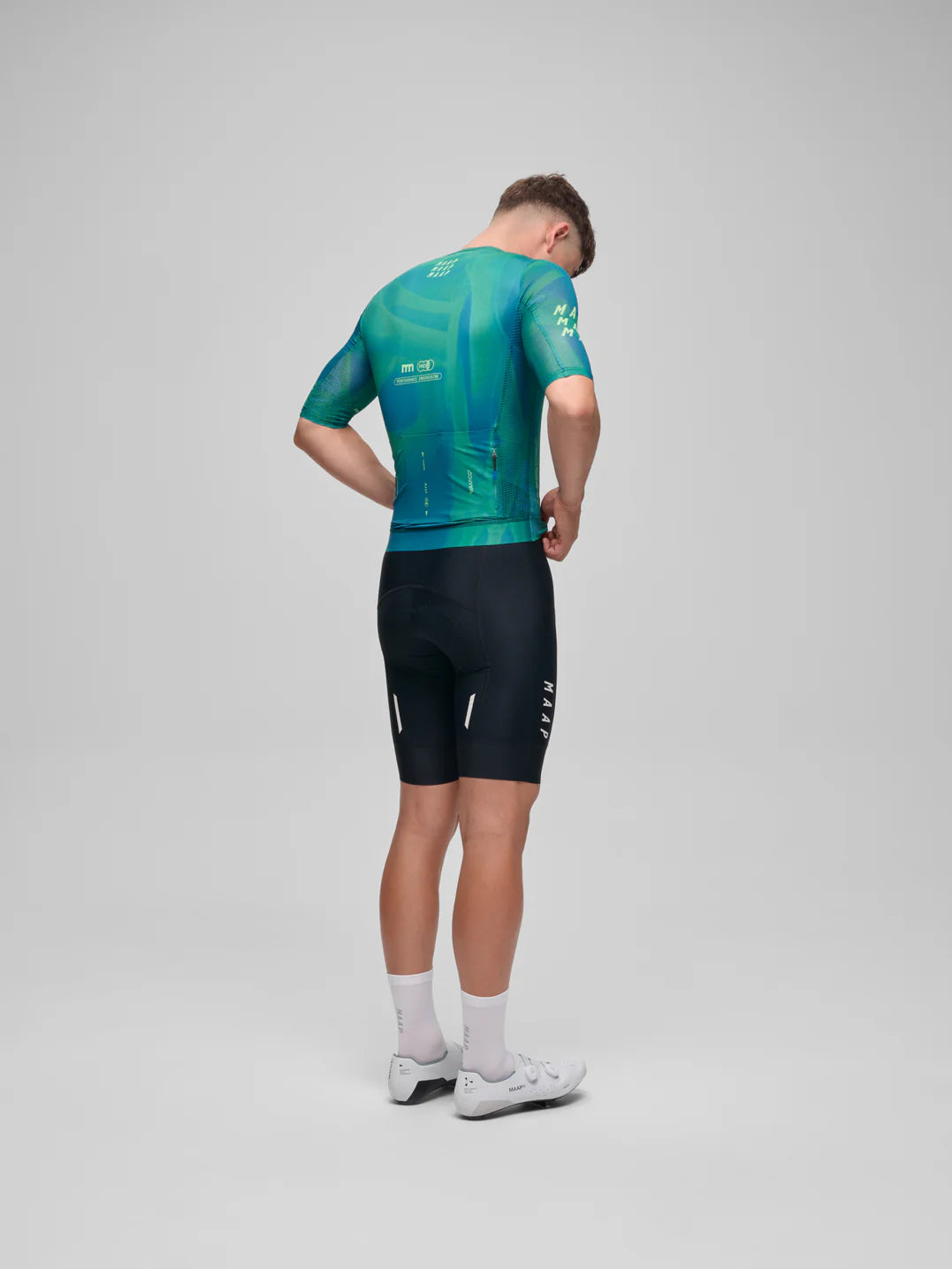 Maap Evade Pro Base Maillot de cyclisme pour homme Noir