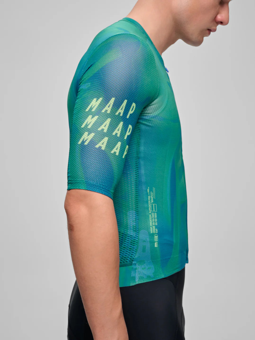 Maap Evade Pro Base Maillot de cyclisme pour homme Noir