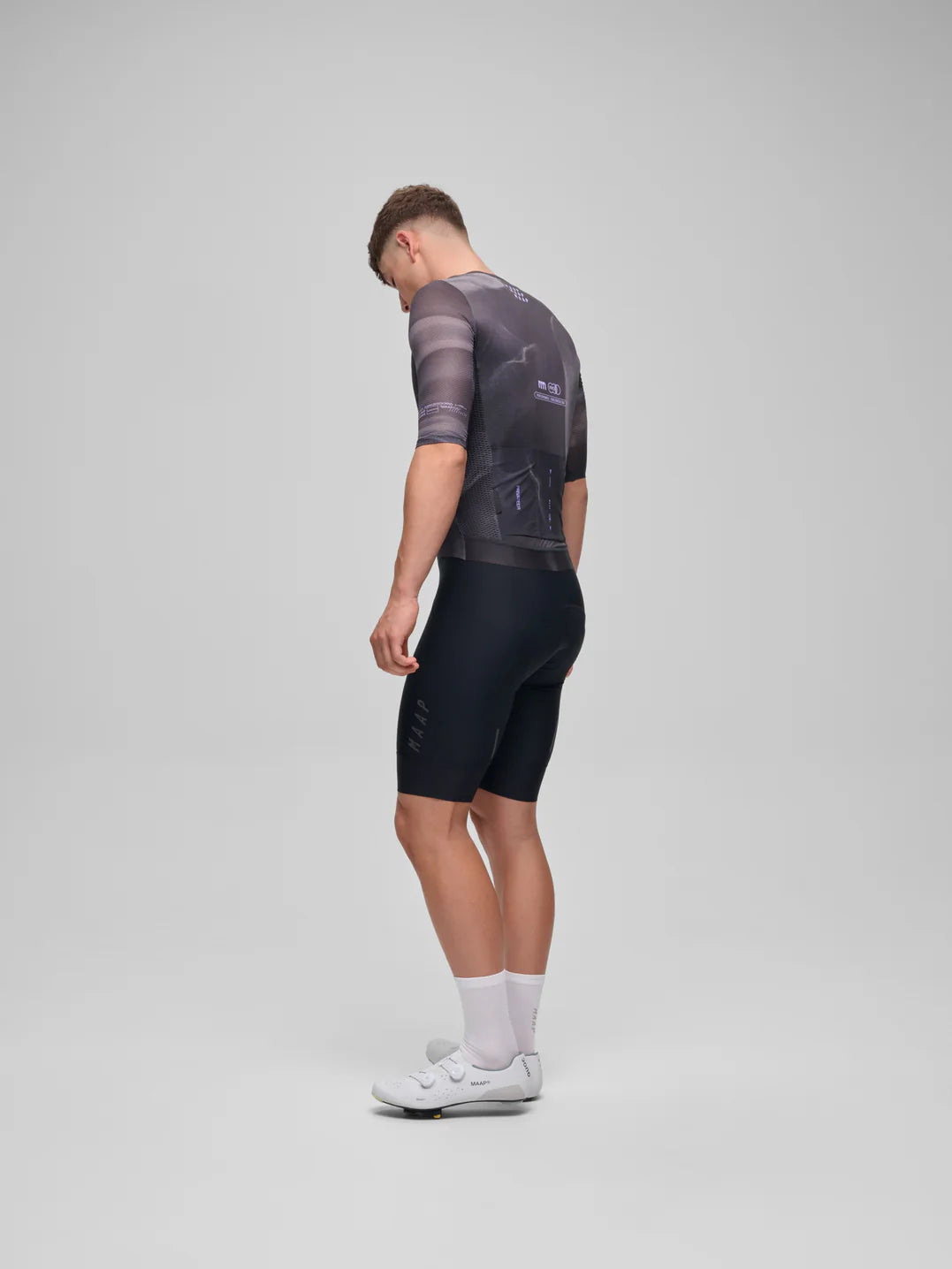 Maap Evade Pro Base Maillot de cyclisme pour homme Noir