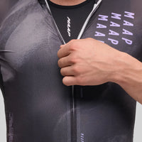 Maap Evade Pro Base Maillot de cyclisme pour homme Noir