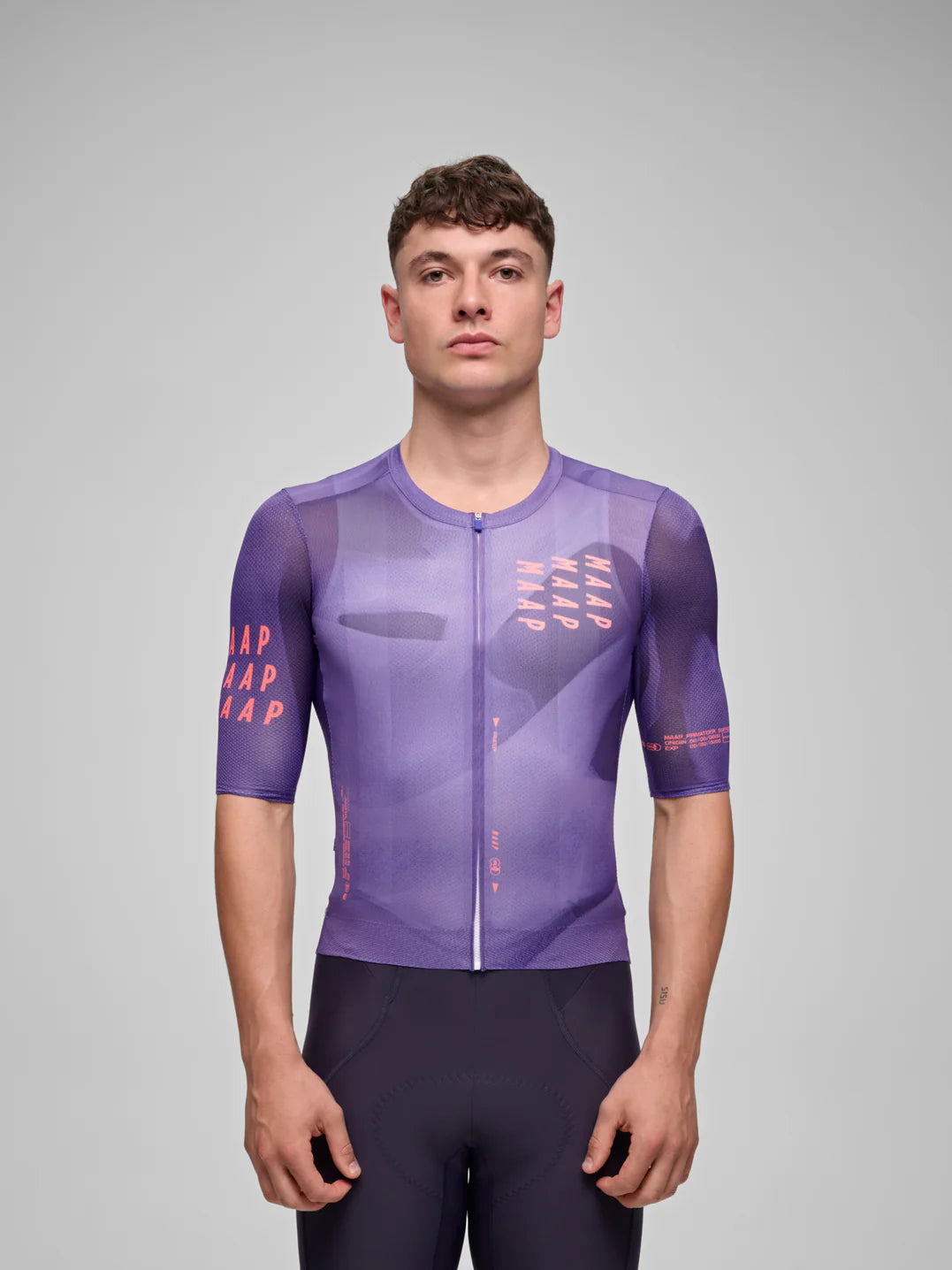 Maap Evade Pro Base Maillot de cyclisme pour homme Noir