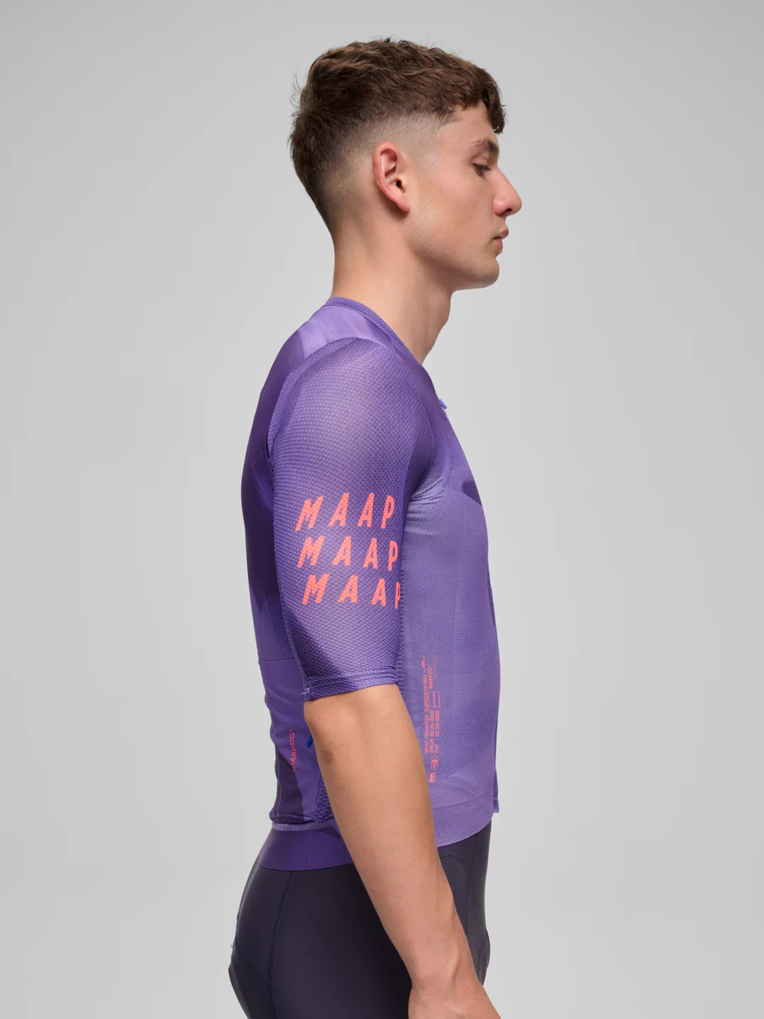 Maap Evade Pro Base Maillot de cyclisme pour homme Noir