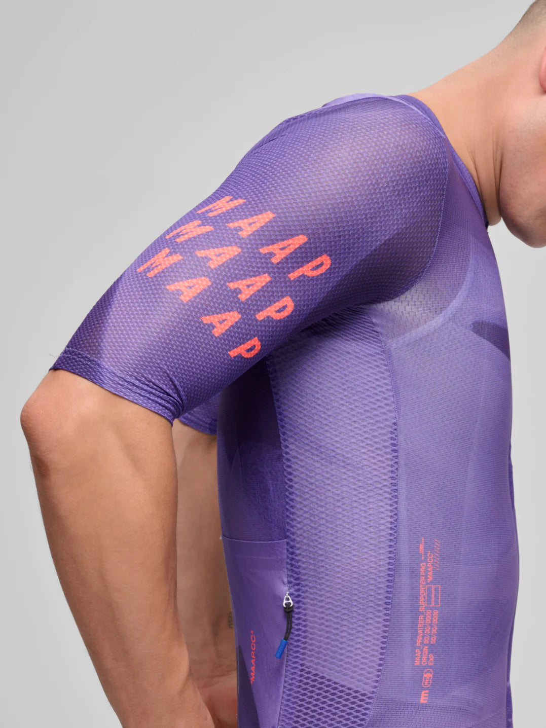 Maap Evade Pro Base Maillot de cyclisme pour homme Noir