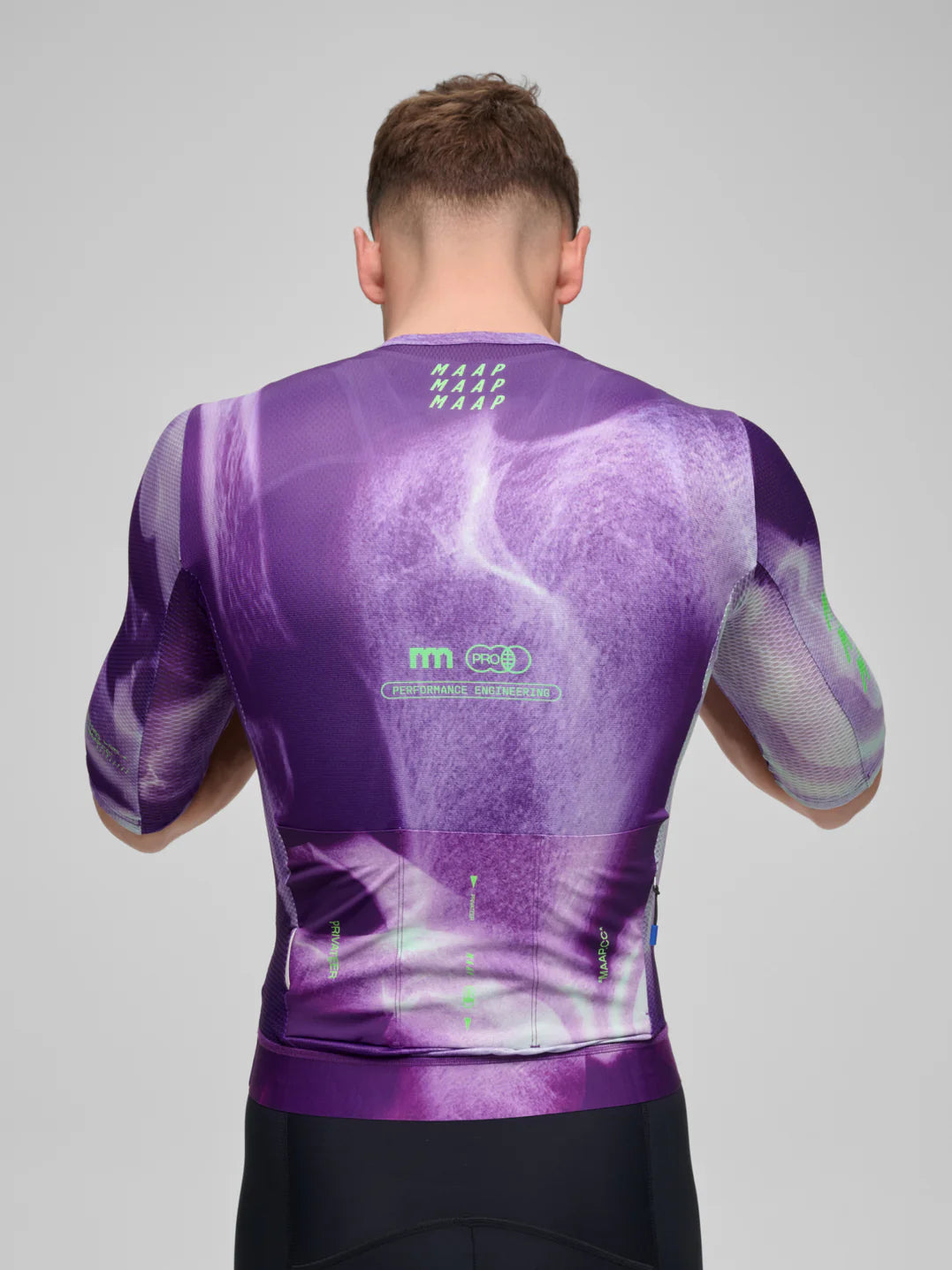 Maap Men's Privateer Russel Finsterwald Pro Air Jersey 3.0 Radtrikot Nebula