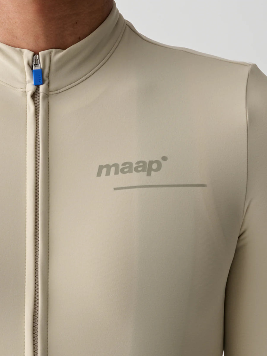 Maap Men's Thermal Training LS Jersey Radtrikot langarm Dark Cement