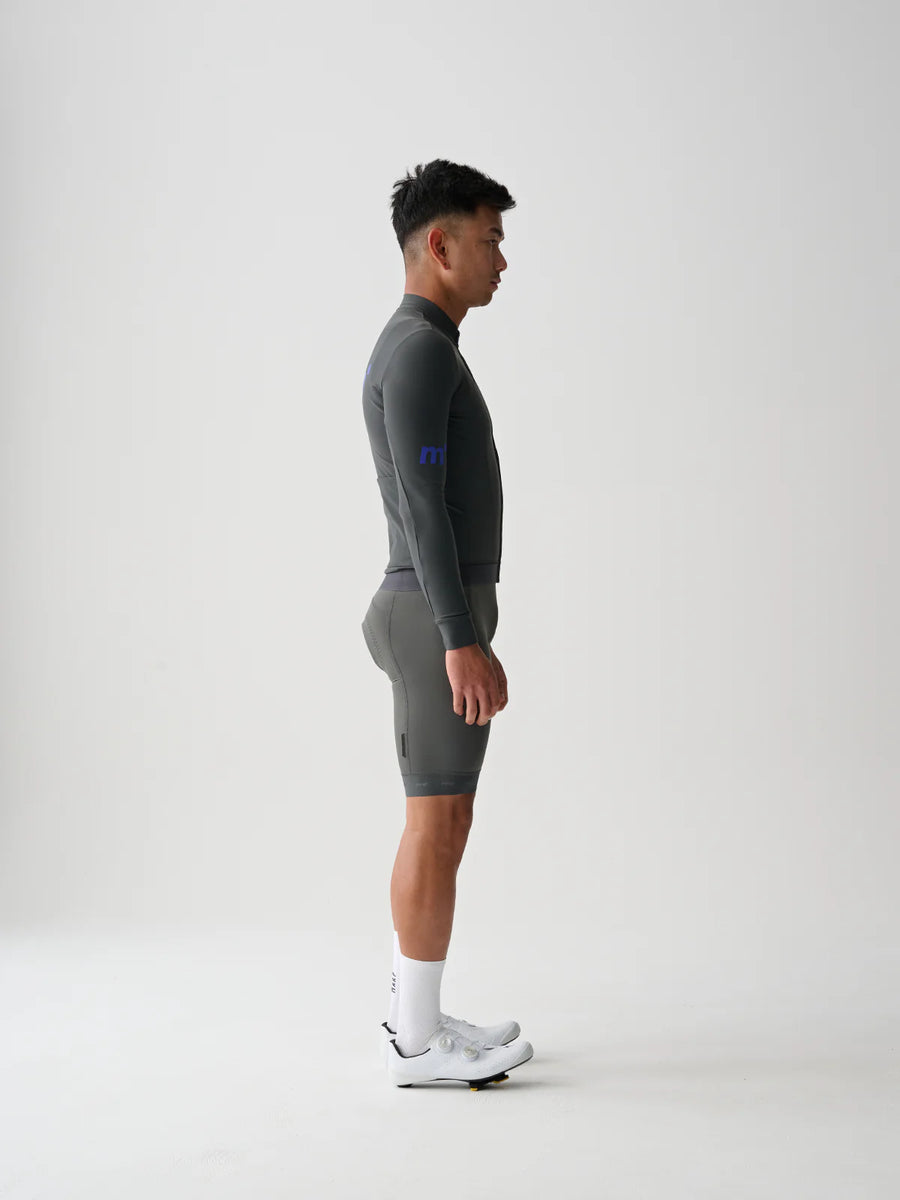 Maap Men's Thermal Training LS Jersey Radtrikot langarm Dark Shadow