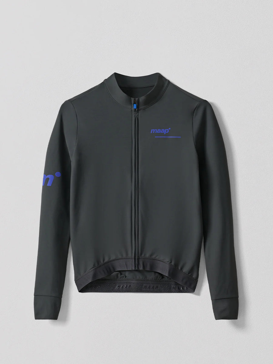 Maap Men's Thermal Training LS Jersey Radtrikot langarm Dark Shadow