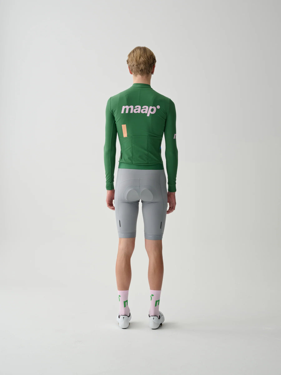 Maap Men's Thermal Training LS Jersey Radtrikot langarm Verdant Green