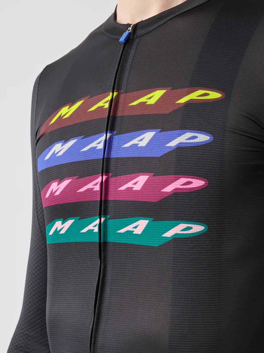 Maap Men's Evade X Pro Air LS Jersey 2.0 Radtrikot langarm Black