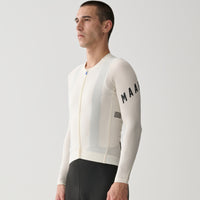 Maap Men's Aeon LS Jersey Radtrikot langarm Chalk