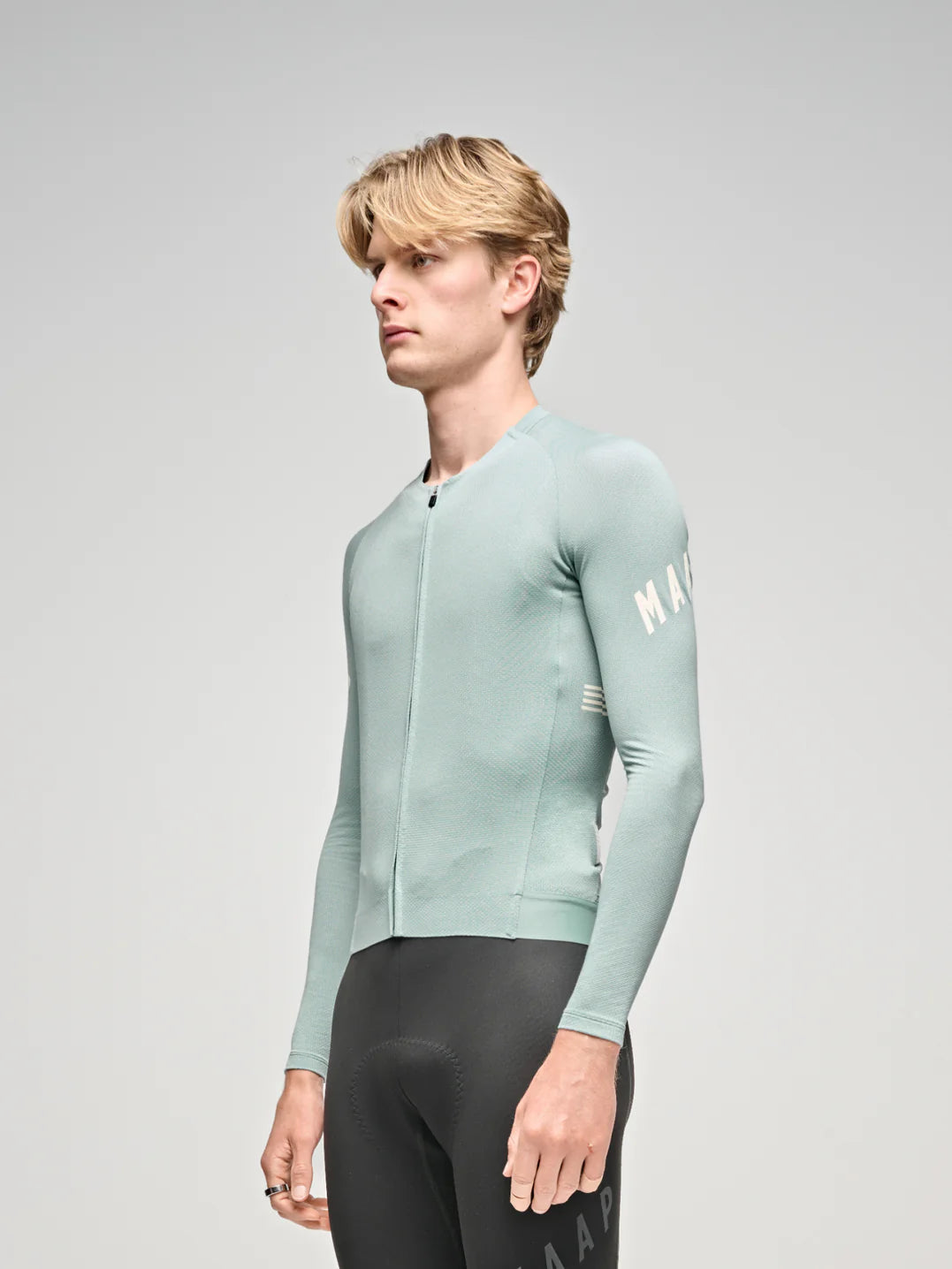 Maap Men's Aeon LS Jersey Radtrikot langarm Slate