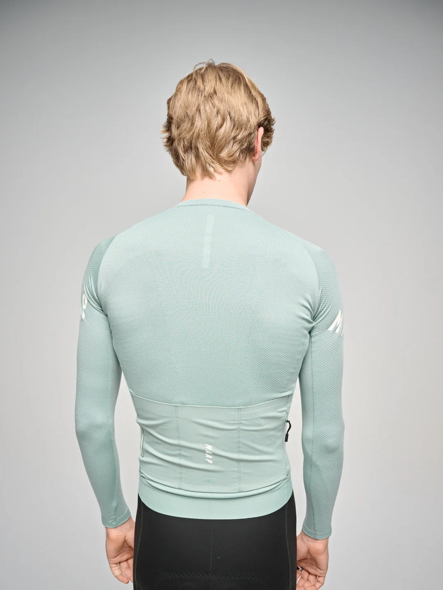 Maap Men's Aeon LS Jersey Radtrikot langarm Slate