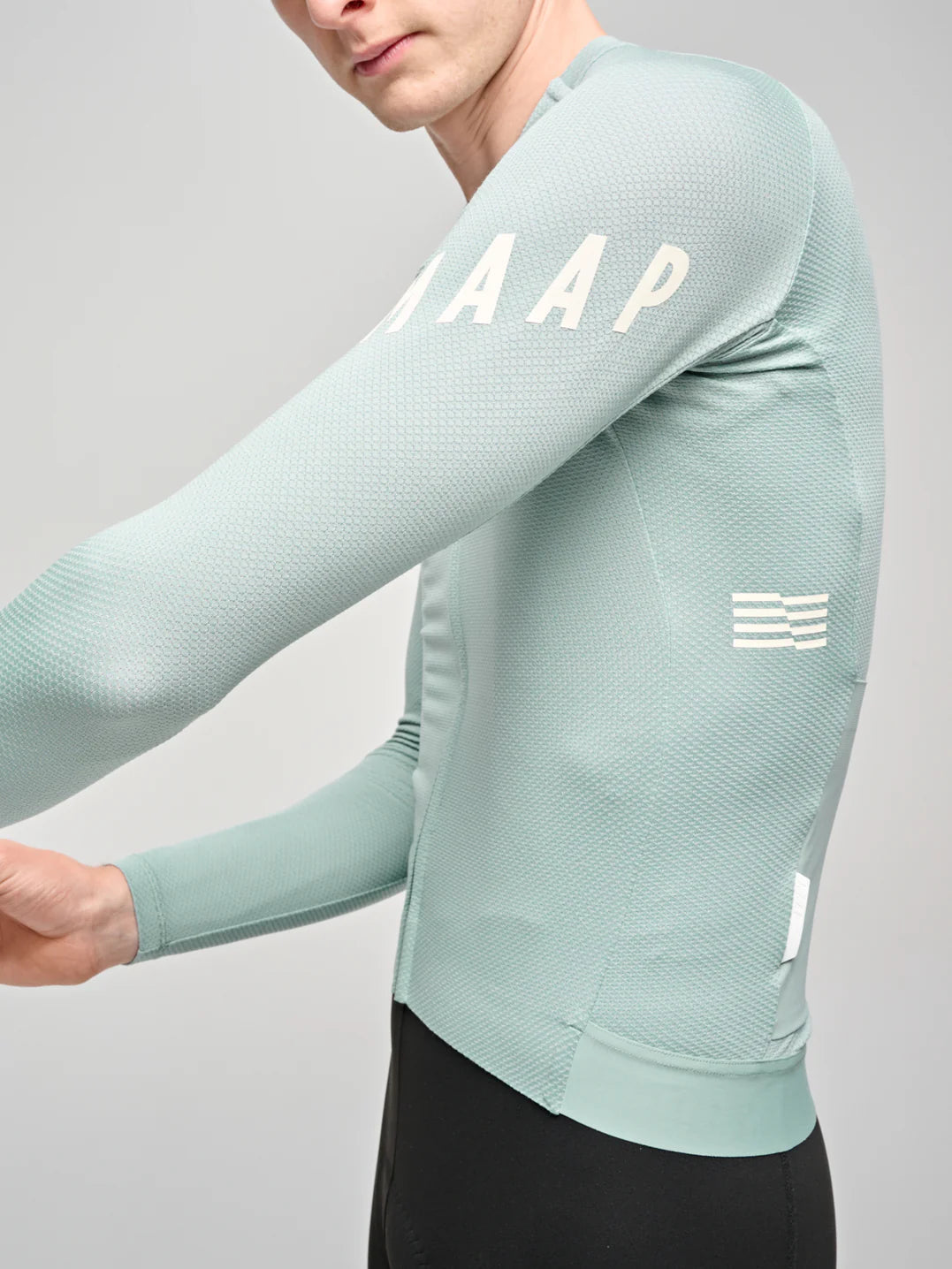 Maap Men's Aeon LS Jersey Radtrikot langarm Slate
