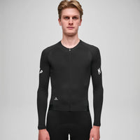 Maap Men's Apex Aeon LS Jersey Radtrikot langarm Black/White