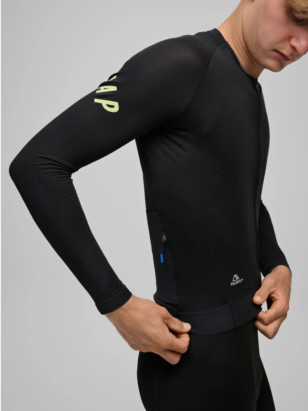 Maap Men's Aeon LS Jersey Radtrikot langarm Black