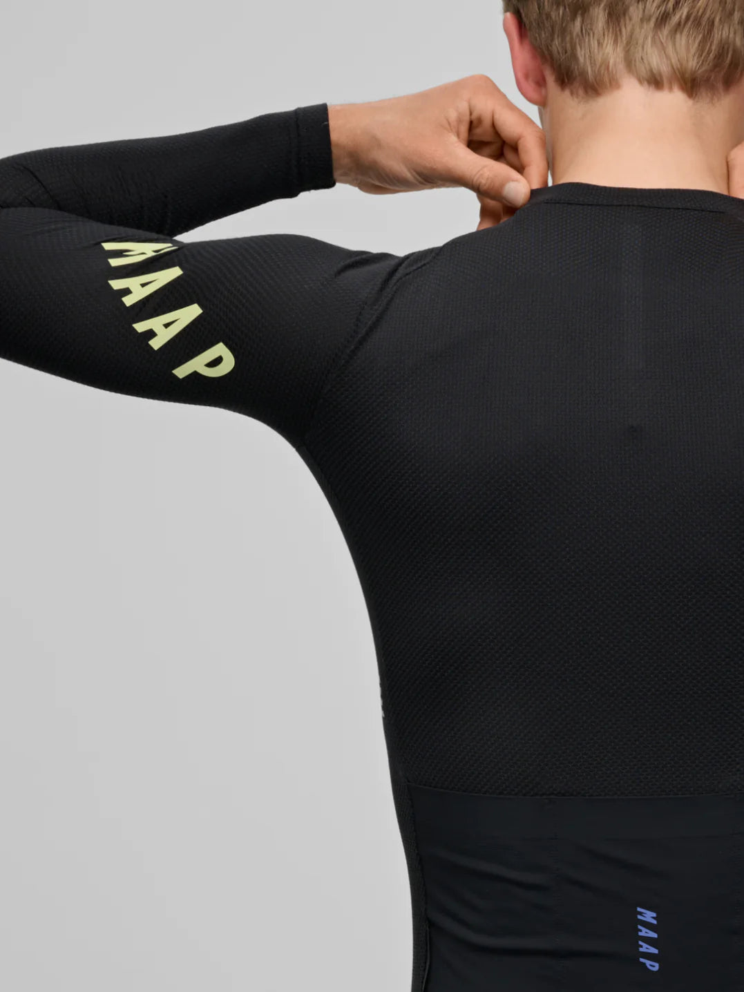Maap Men's Aeon LS Jersey Radtrikot langarm Black