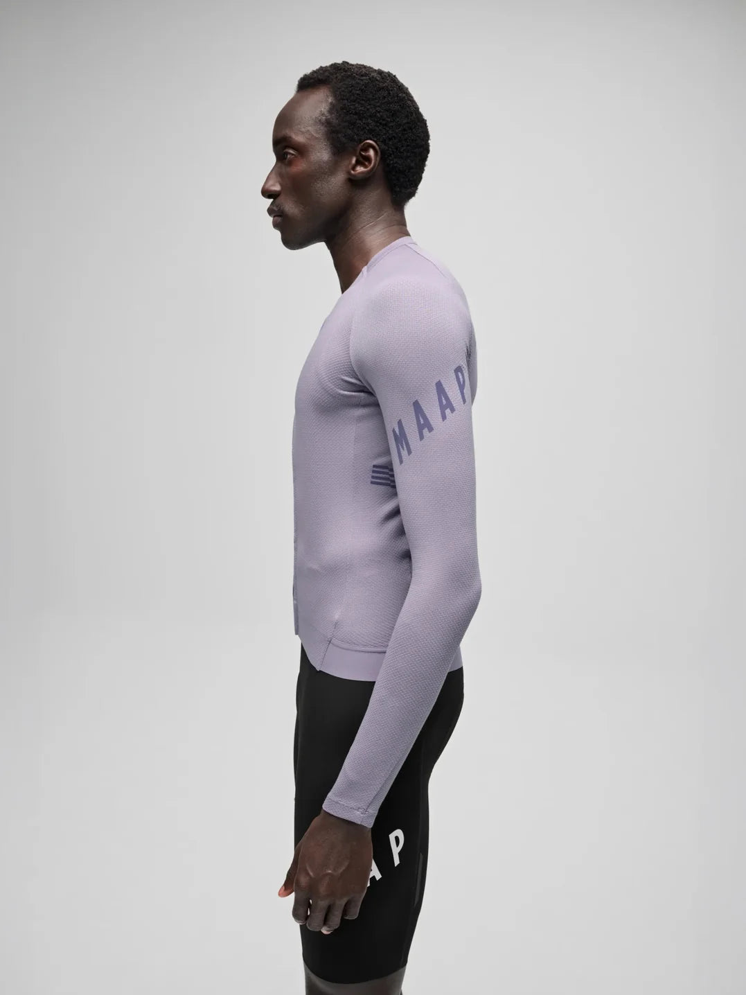 Maap Men's Apex Aeon LS Jersey Radtrikot langarm Lavender Grey