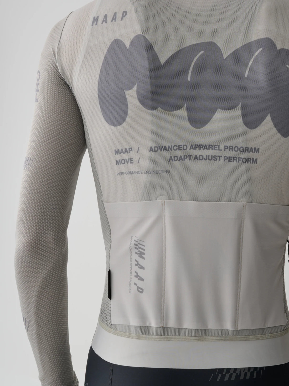 Maap Men's Aerate Pro Air LS Jersey 3.0 Radtrikot langarm Fog