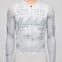 Maap Men's Drome Pro Air LS Jersey 3.0 Radtrikot langarm Ice Gray