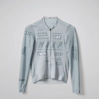 Maap Men's Drome Pro Air LS Jersey 3.0 Radtrikot langarm Ice Gray