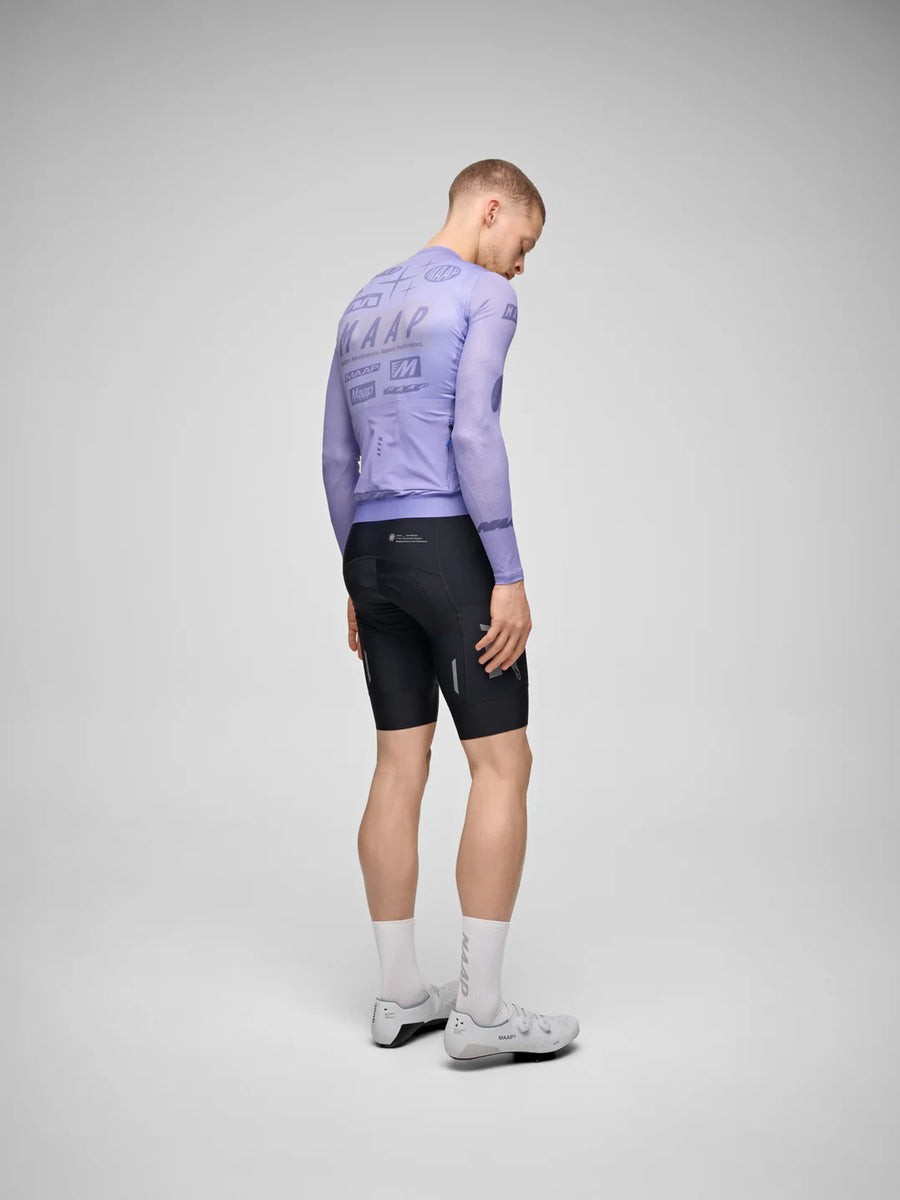 Maap Men's Drome Pro Air LS Jersey 3.0 Radtrikot langarm Lavender