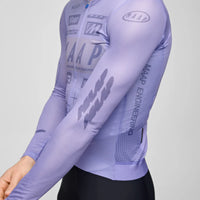 Maap Men's Drome Pro Air LS Jersey 3.0 Radtrikot langarm Lavender
