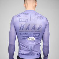 Maap Men's Drome Pro Air LS Jersey 3.0 Radtrikot langarm Lavender