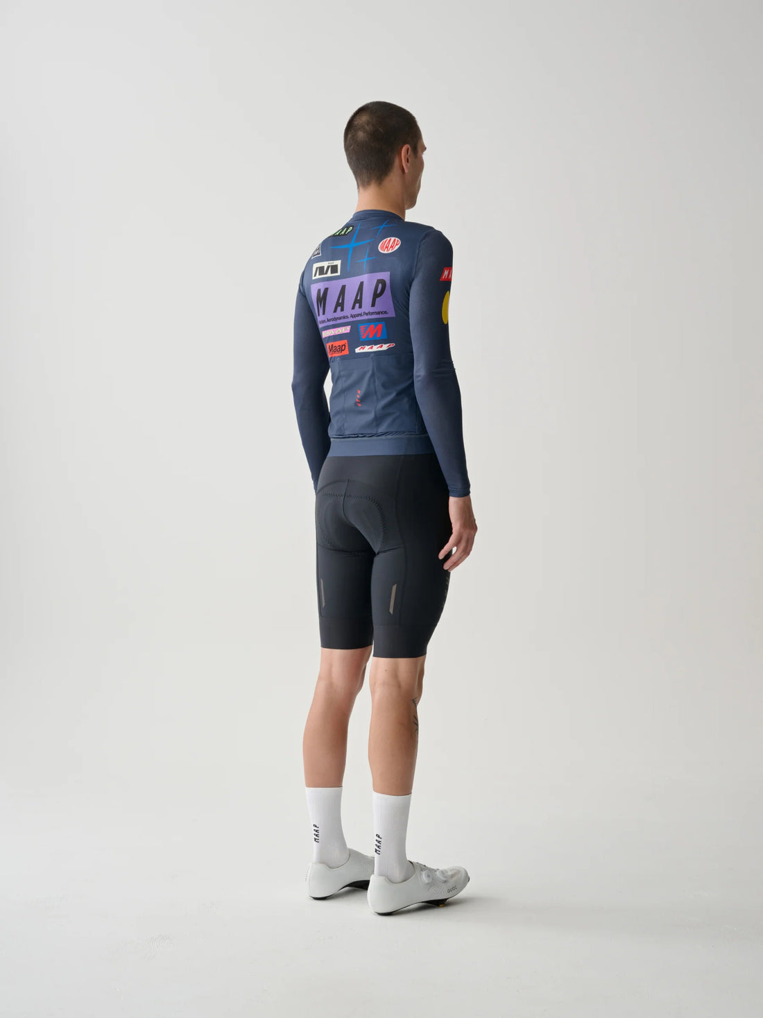 Maap Men's Drome Pro Air LS Jersey 3.0 Radtrikot langarm Midnight