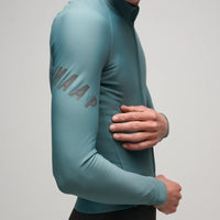 Maap Men's Aeon Thermal LS Jersey Radtrikot langarm Atlantic