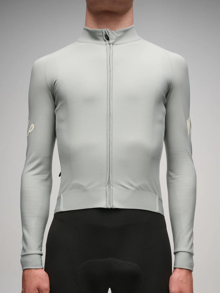 Maap Men's Aeon Thermal LS Jersey Radtrikot langarm Graystone