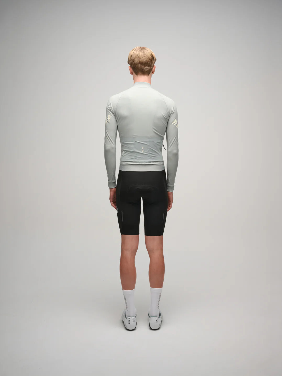 Maap Men's Aeon Thermal LS Jersey Radtrikot langarm Graystone