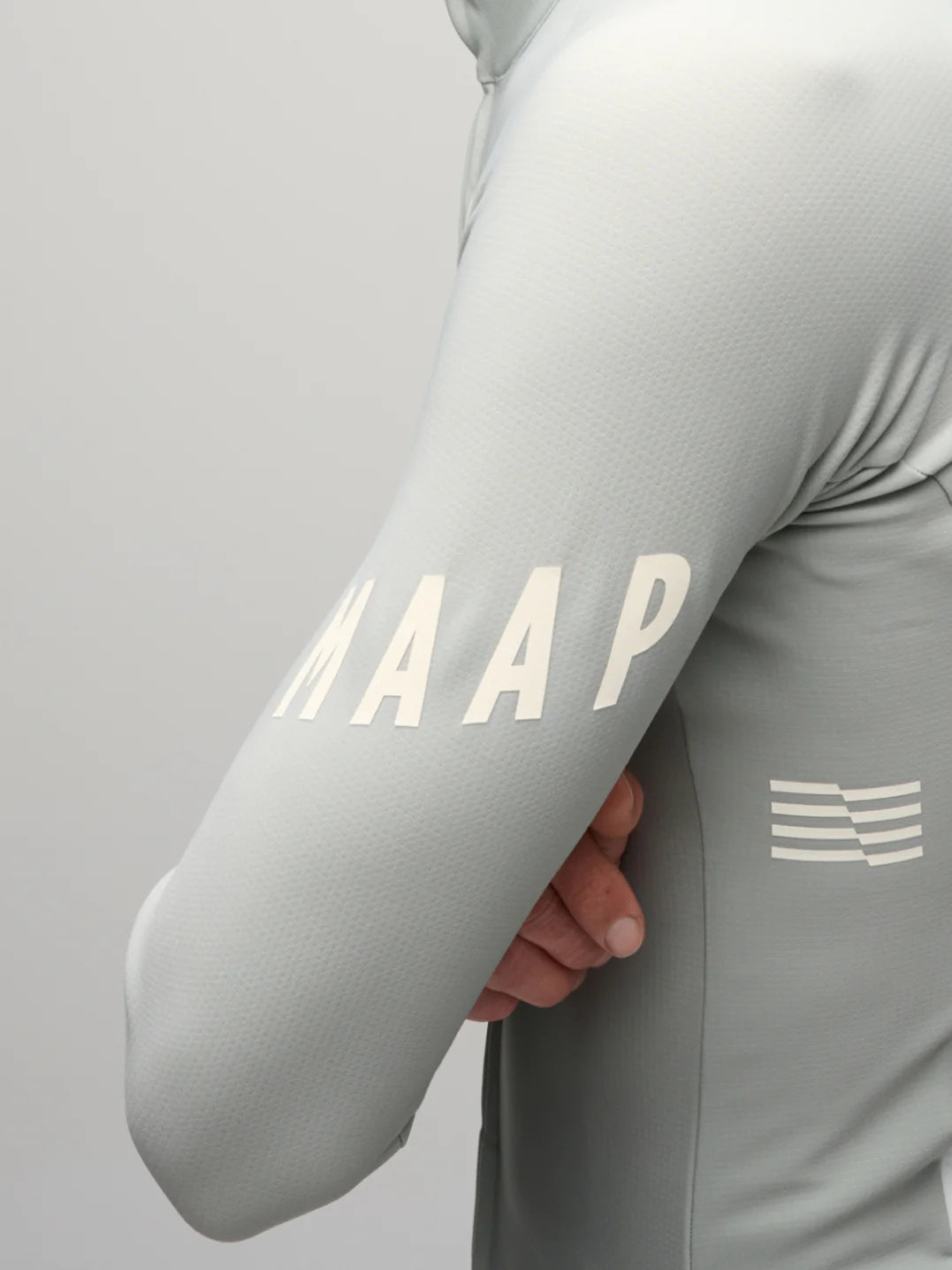 Maap Men's Aeon Thermal LS Jersey Radtrikot langarm Graystone