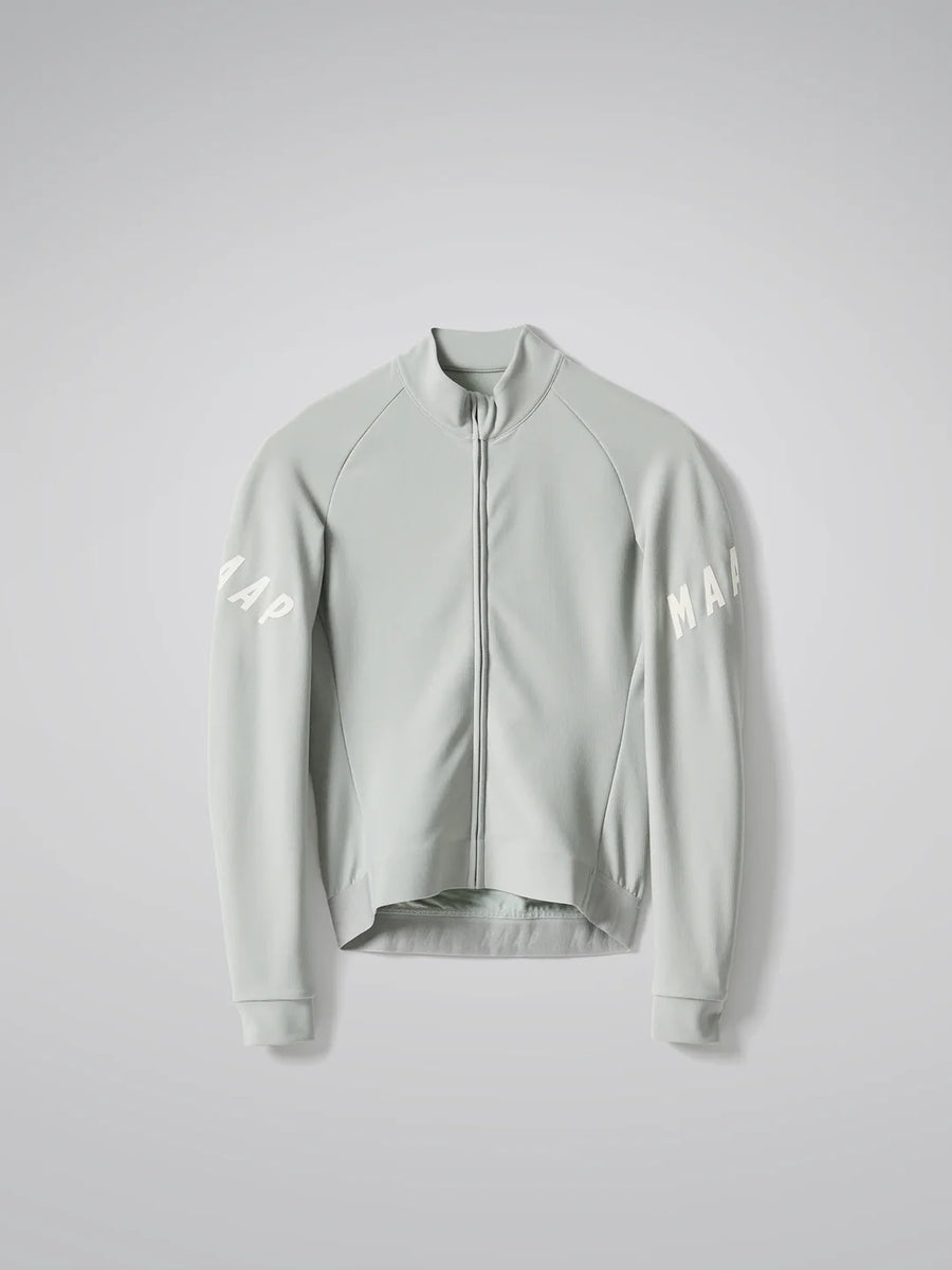 Maap Men's Aeon Thermal LS Jersey Radtrikot langarm Graystone
