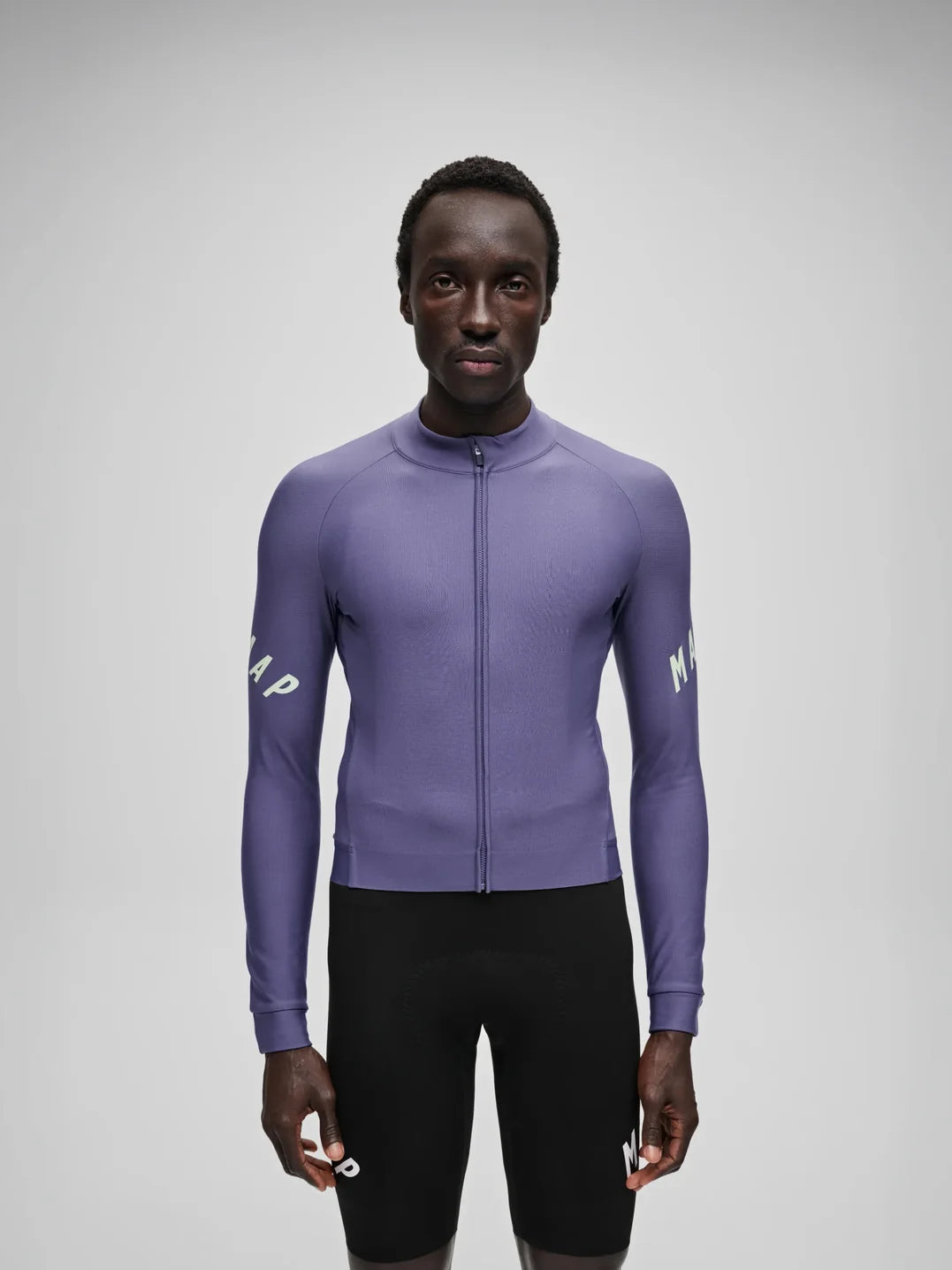 Maap Men's Apex Aeon Thermal LS Jersey Radtrikot langarm Deep Cobalt