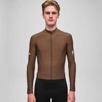 Maap Men's Apex Aeon Thermal LS Jersey Radtrikot langarm Espresso