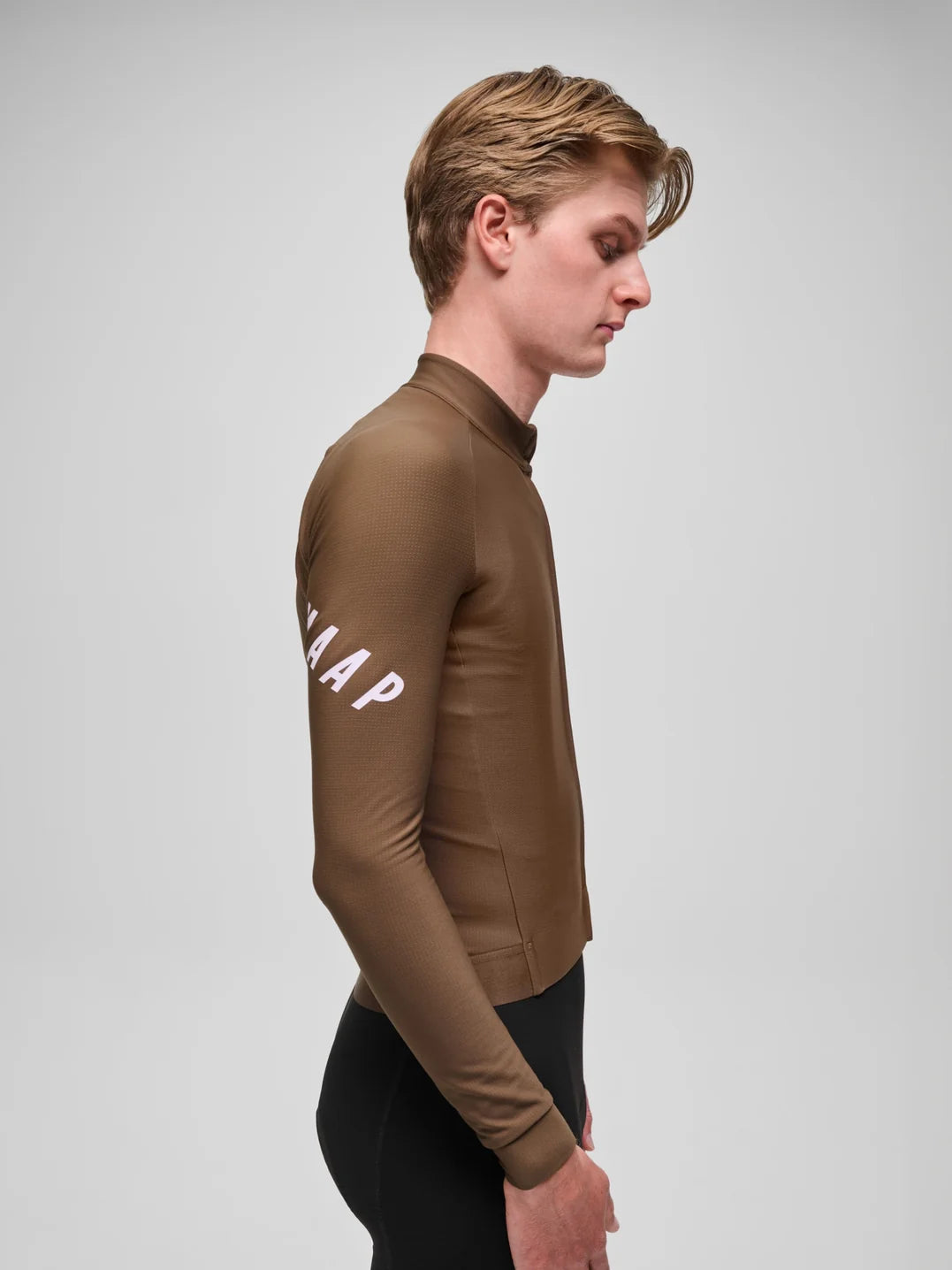 Maap Men's Apex Aeon Thermal LS Jersey Radtrikot langarm Espresso