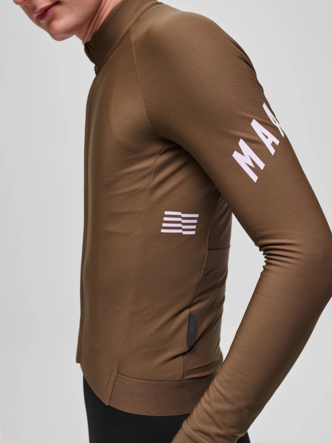 Maap Men's Apex Aeon Thermal LS Jersey Radtrikot langarm Espresso