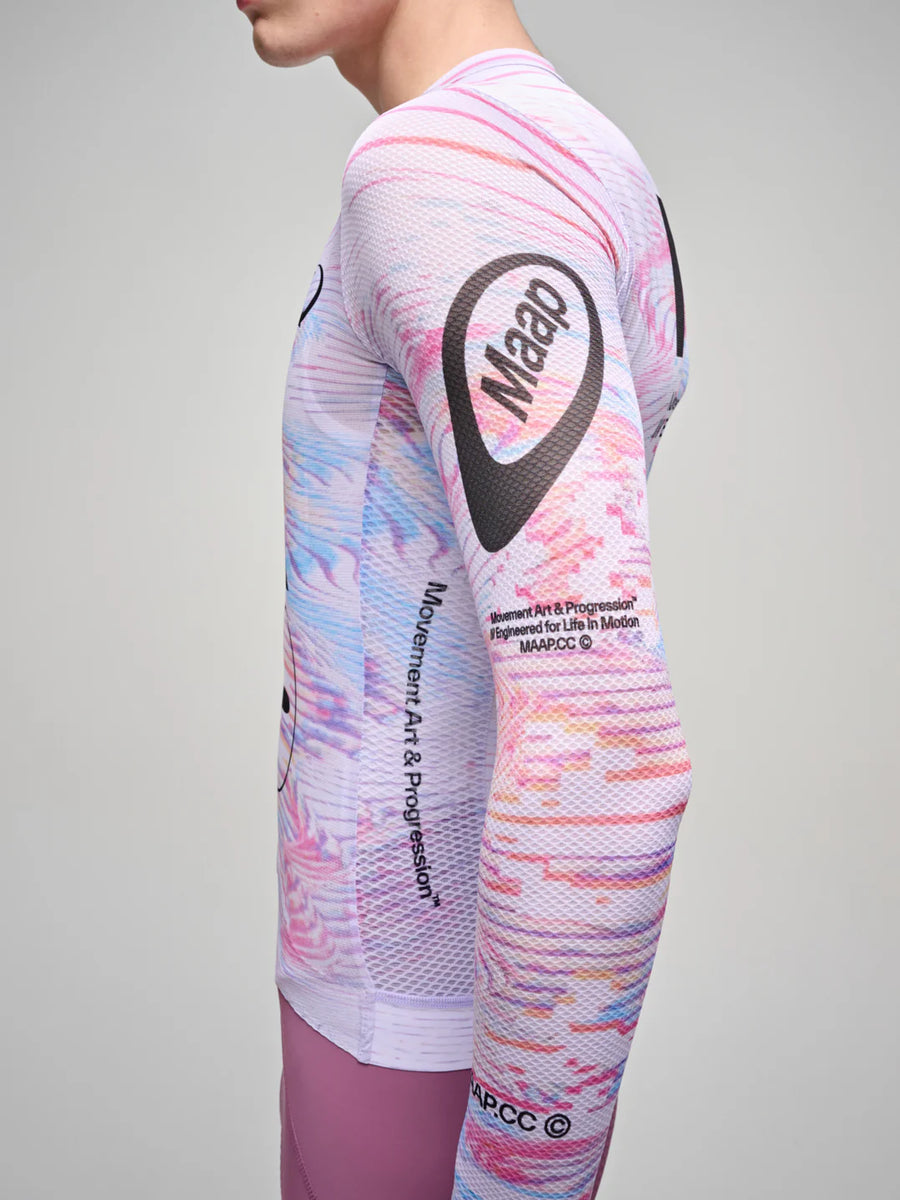 Maap Men's Chroma Pro Air LS Jersey 3.0 Radtrikot langarm Gumball