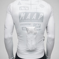 Maap Men's Drome Thermal Long Sleeve Jersey Radtrikot langarm Ice Gray