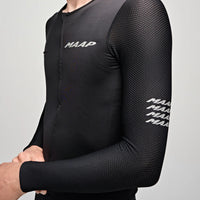 Maap Men's Emerge LS Jersey Radtrikot langarm Black
