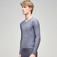 Maap Men's Emerge LS Jersey Radtrikot langarm Galaxy Blue
