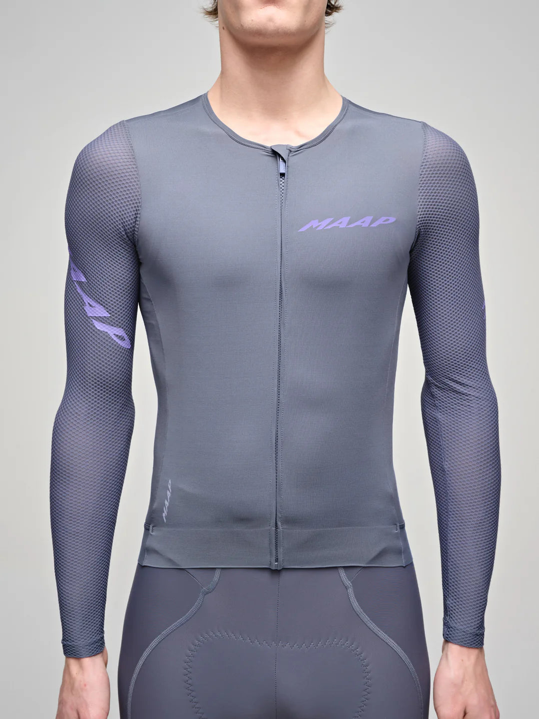 Maap Men's Emerge LS Jersey Radtrikot langarm Galaxy Blue