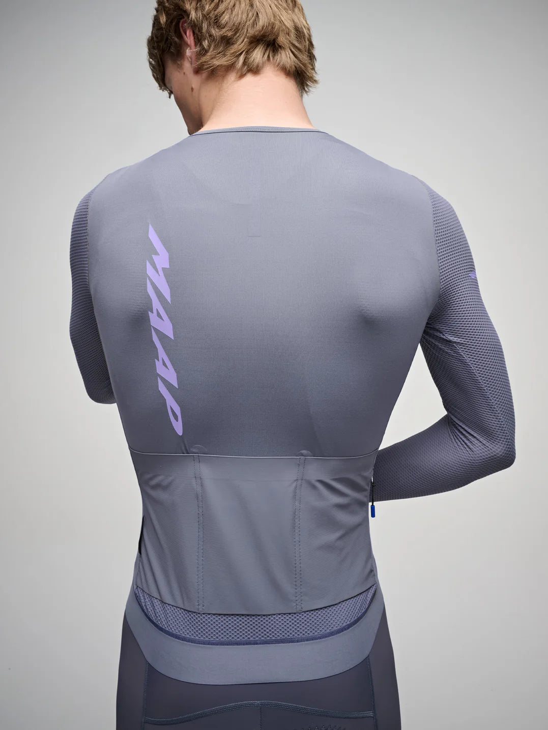 Maap Men's Emerge LS Jersey Radtrikot langarm Galaxy Blue